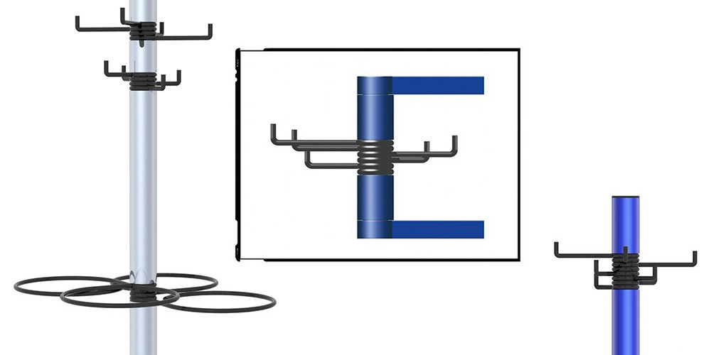Produktdesign Garderobenständer